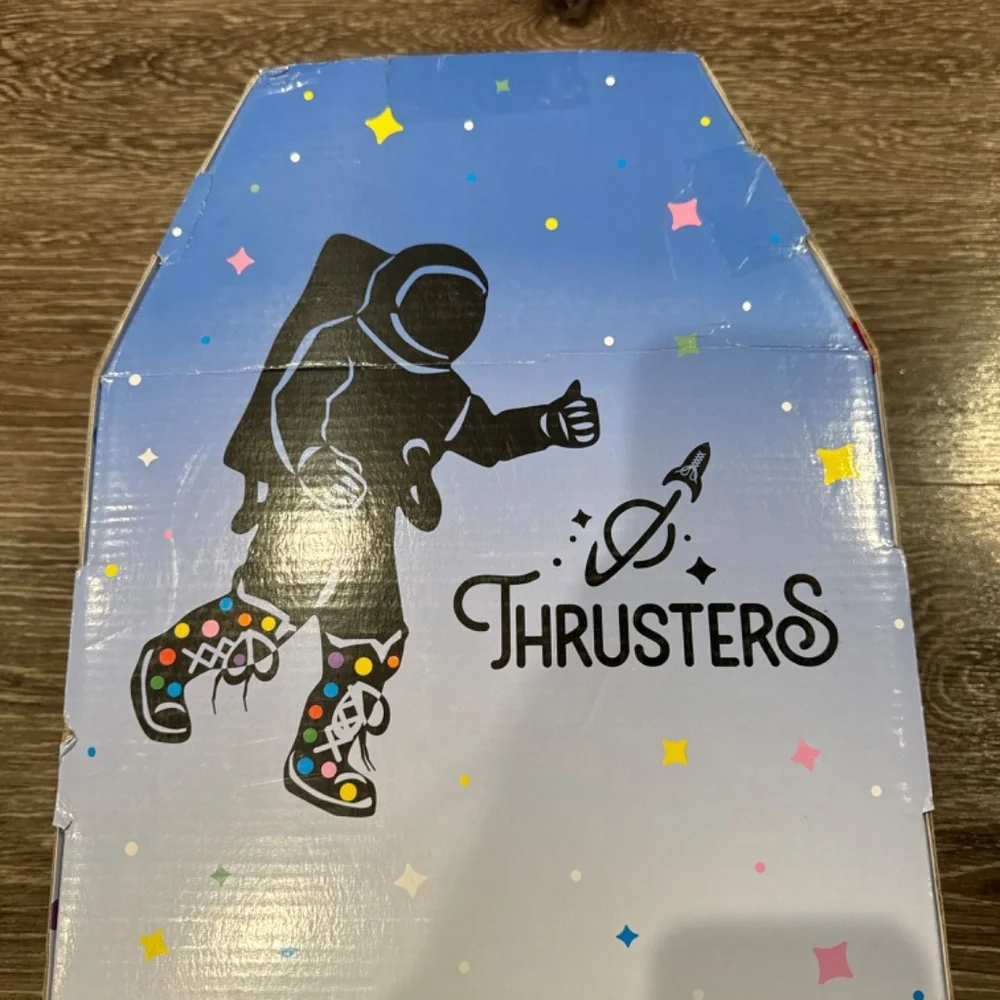 Thrusters The Rainbow Ones Thigh High Boots Size 10 (40)